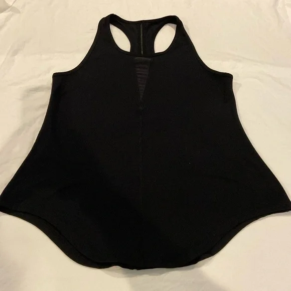 - ZYIA Active Effortless Mesh Tank Top Racerback in Black Size xl - Picture 2 of 7